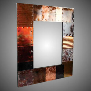 Bakır Dikdörtgen Ayna